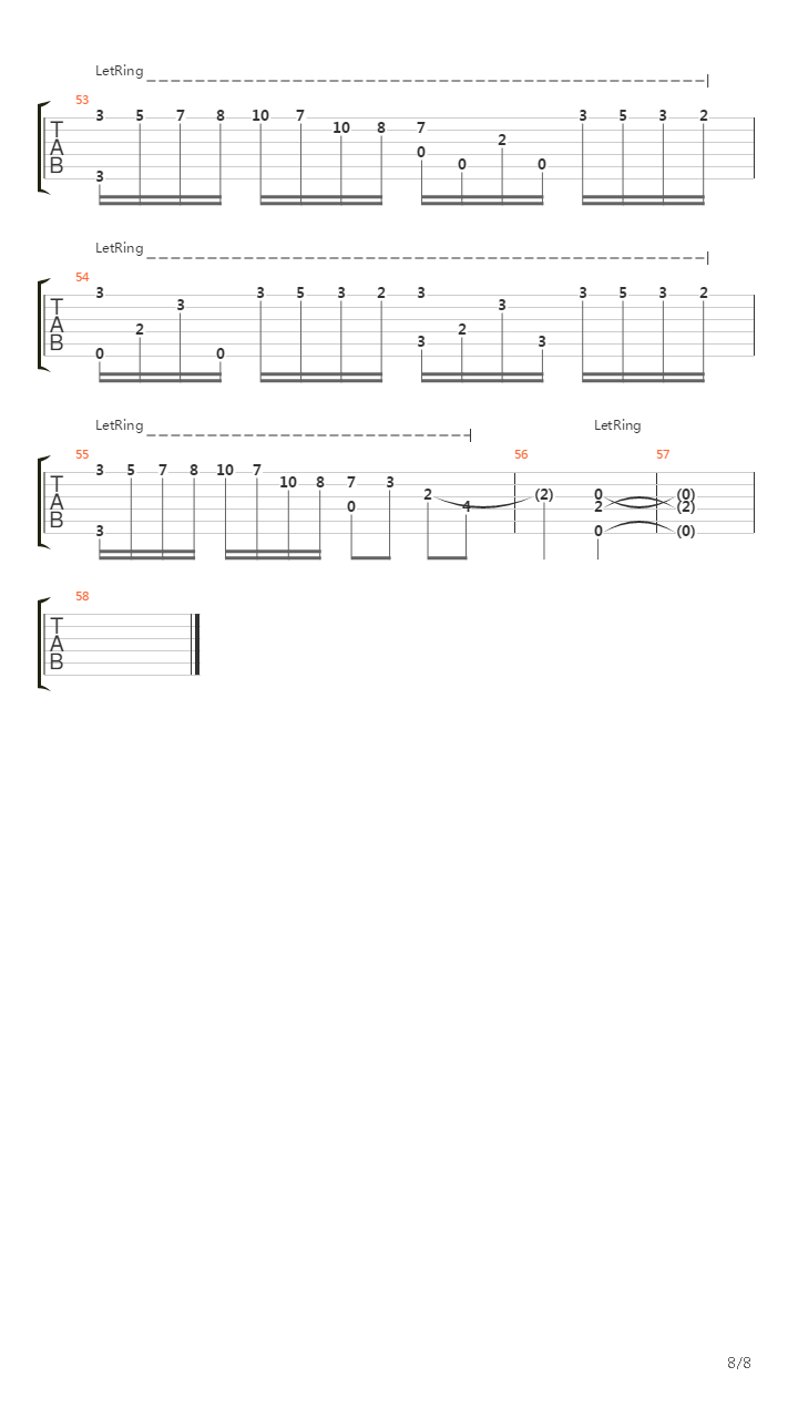 River Flows In You吉他谱