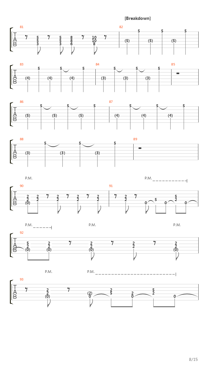 La Grange吉他谱