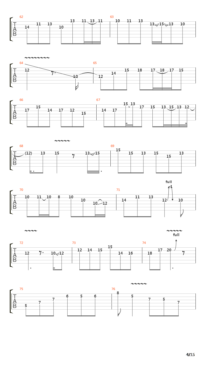 Kamuy(G5 2013 a2c)吉他谱