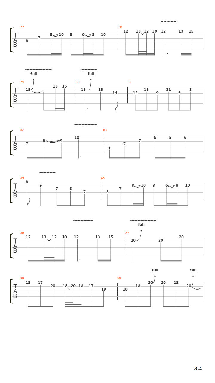 Kamuy(G5 2013 a2c)吉他谱