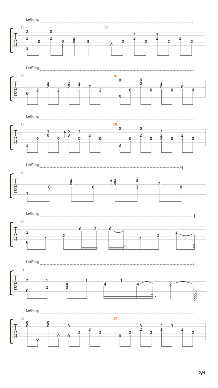 Last train home~still far吉他谱