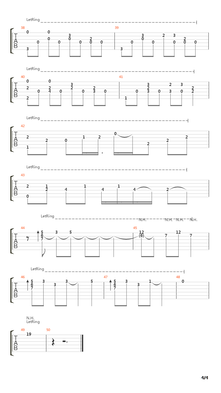 Last train home~still far吉他谱