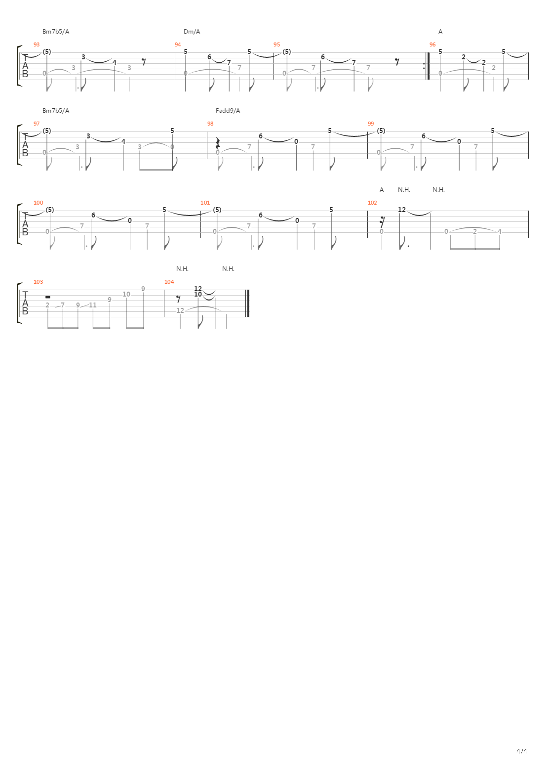 Adagio In D吉他谱