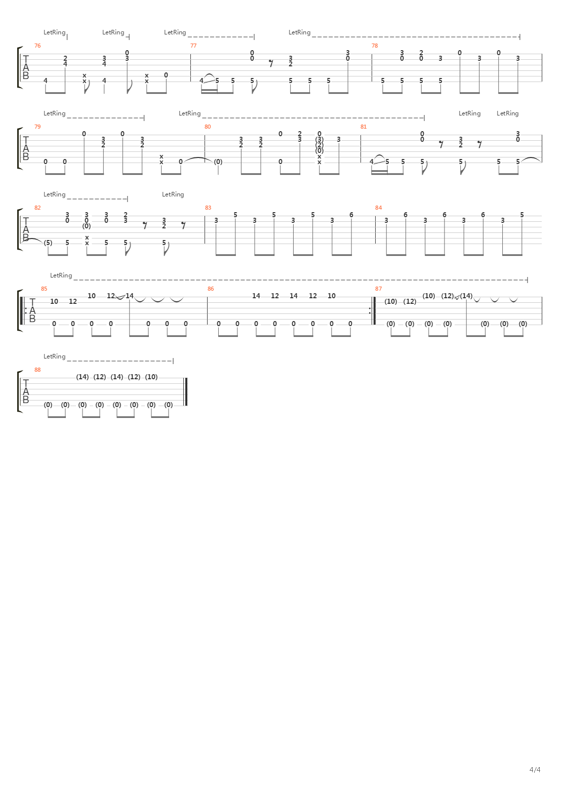 Mamma Mia吉他谱