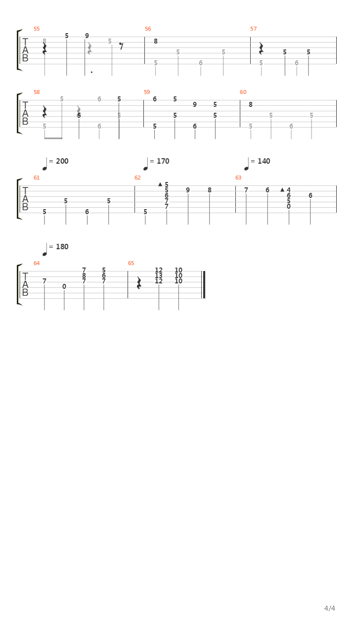 Caravan吉他谱