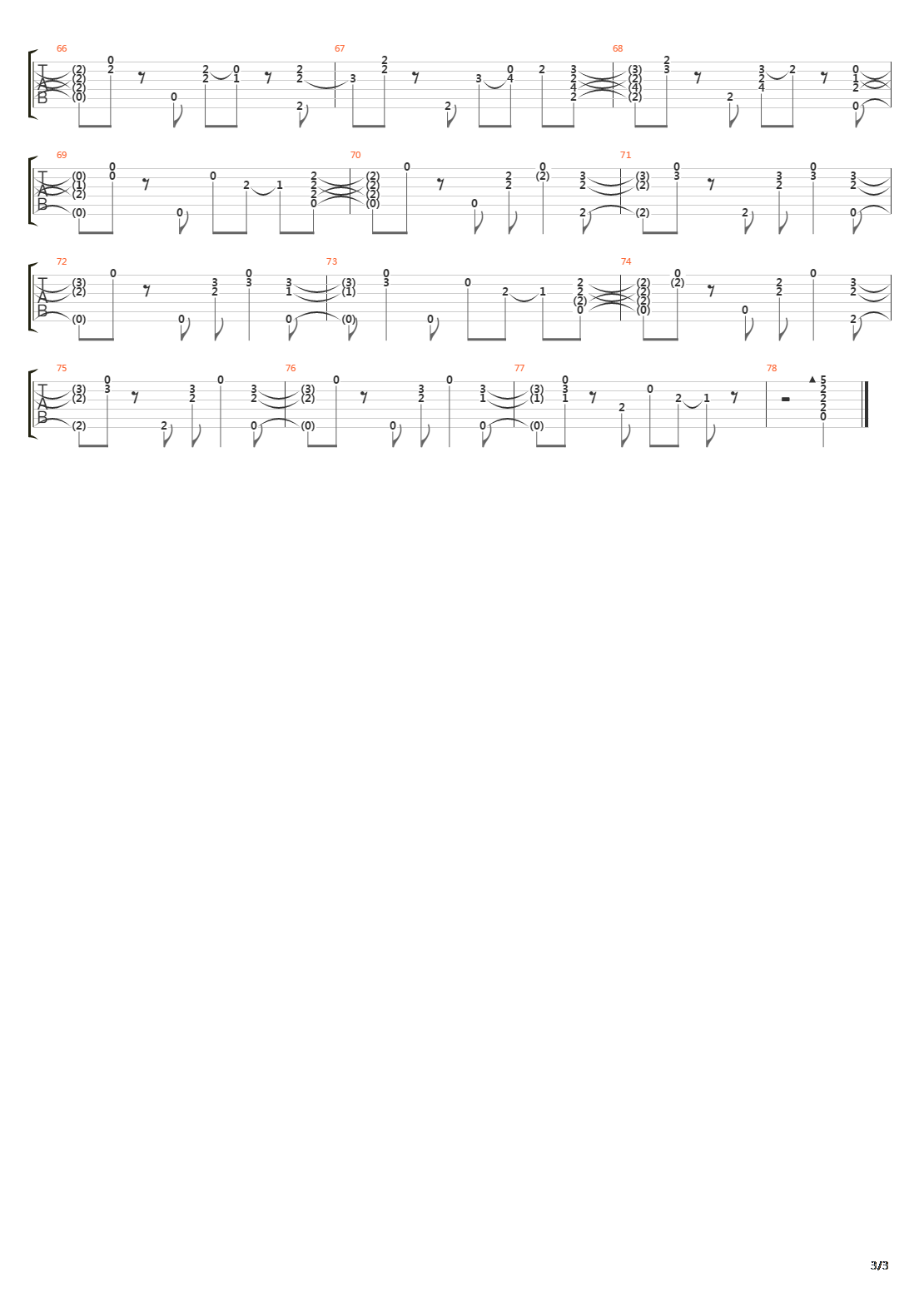 Signe吉他谱