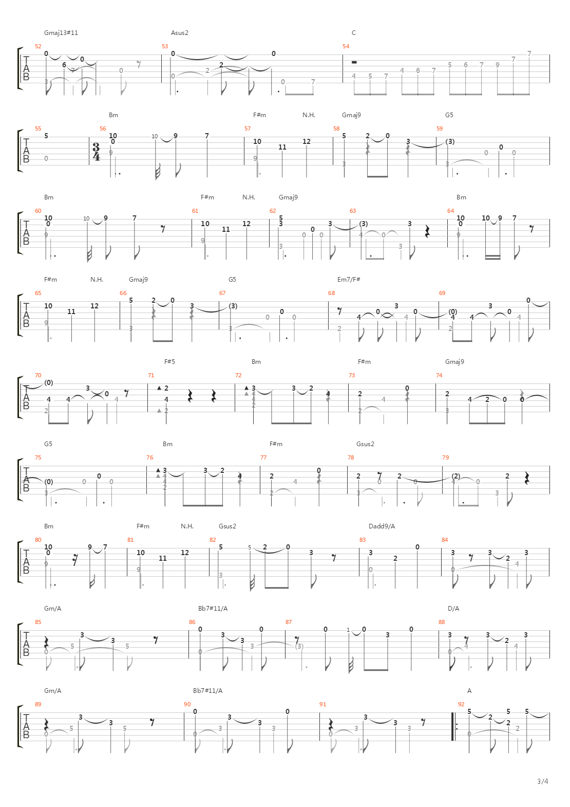 A Song For Life吉他谱