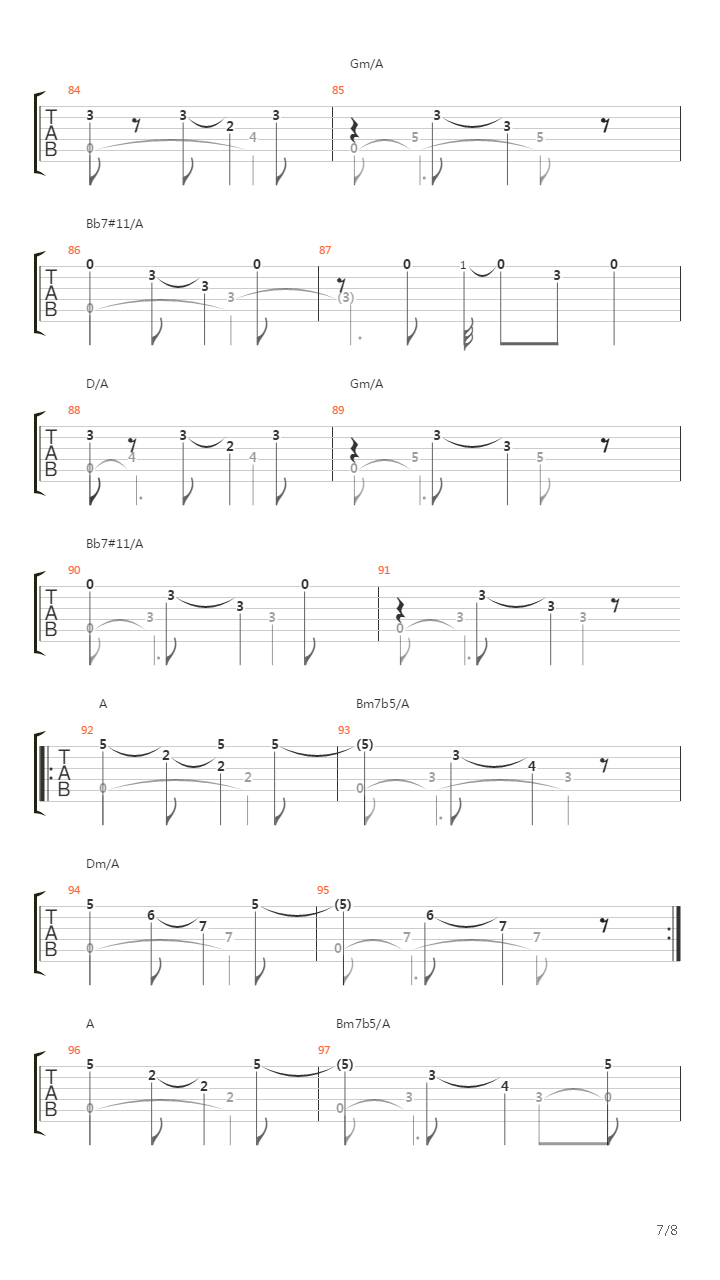 A Song For Life吉他谱