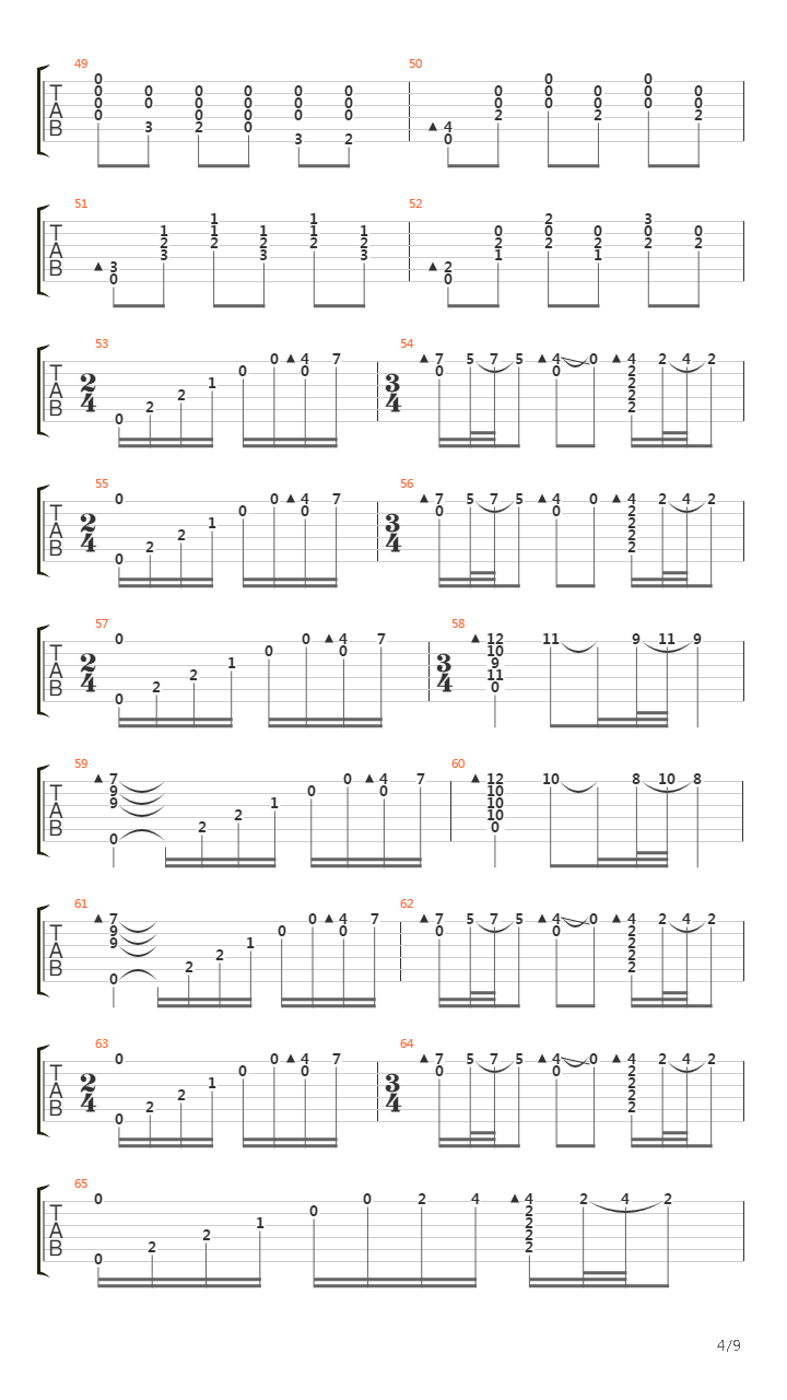 Prelude No1吉他谱