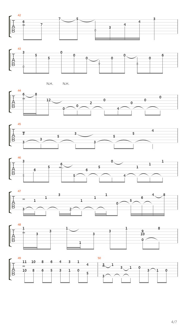 Clair de Lune debussy吉他谱