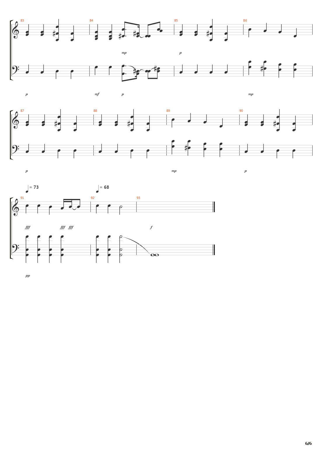 夢みたあとで吉他谱