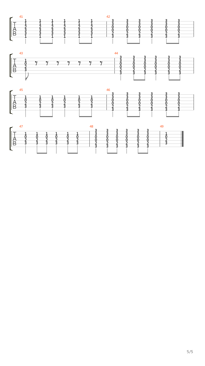 O Vira吉他谱