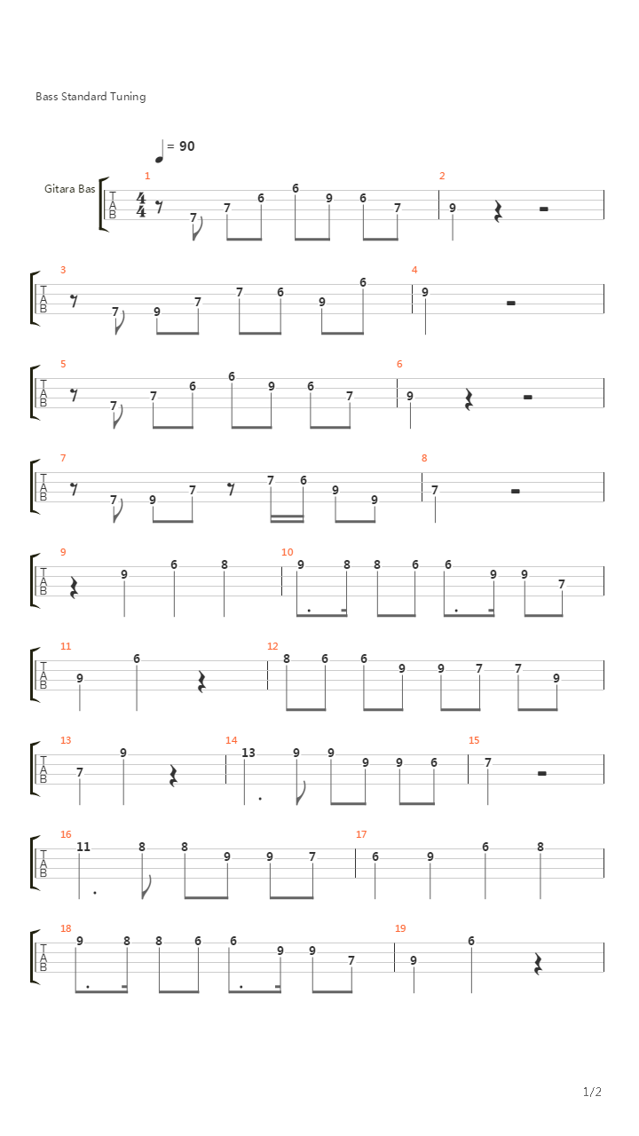 Pszczolka Maja(主题曲)吉他谱