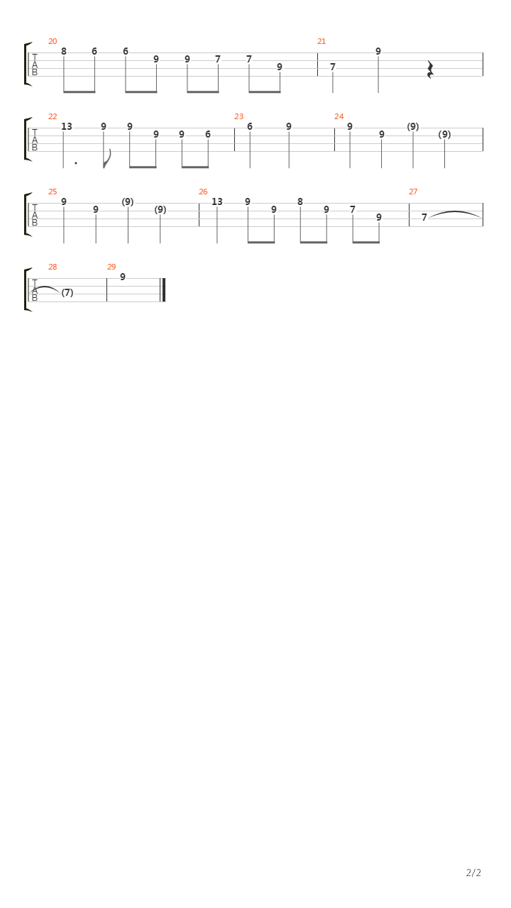 Pszczolka Maja(主题曲)吉他谱