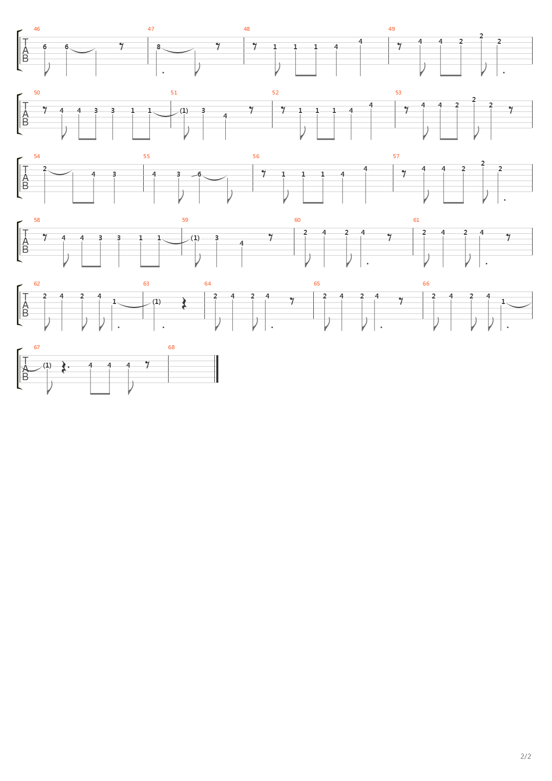 监狱学园 - 爱のプリズン(爱的监狱)吉他谱