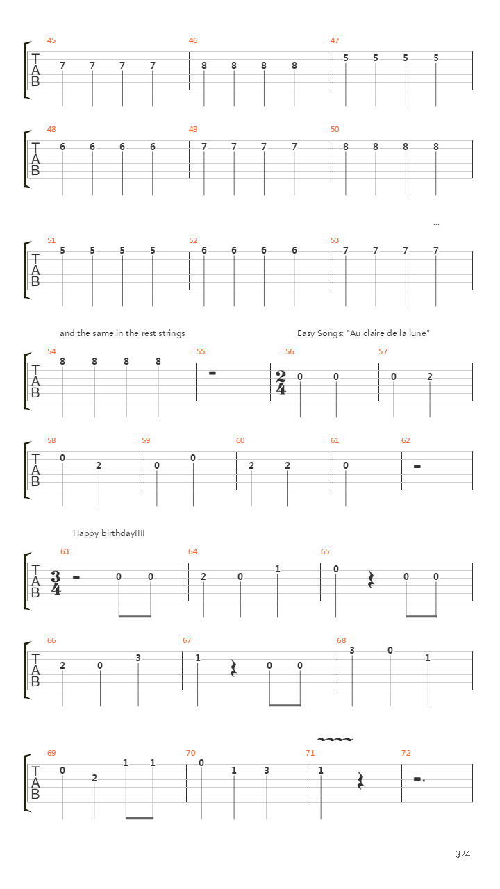 Cool Exercise - Basic & Easy exercises for beginners吉他谱