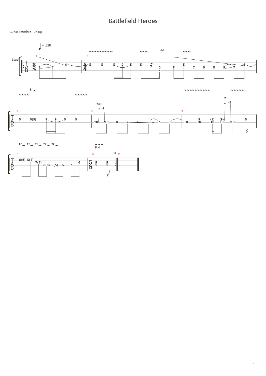 战地5主题曲数字简谱图片