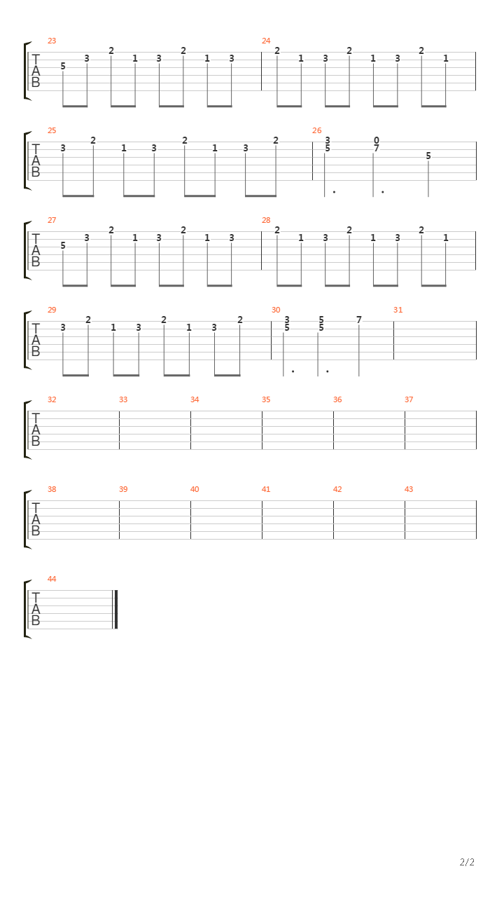 Mega Man(洛克人) - Vi Centaur Man吉他谱