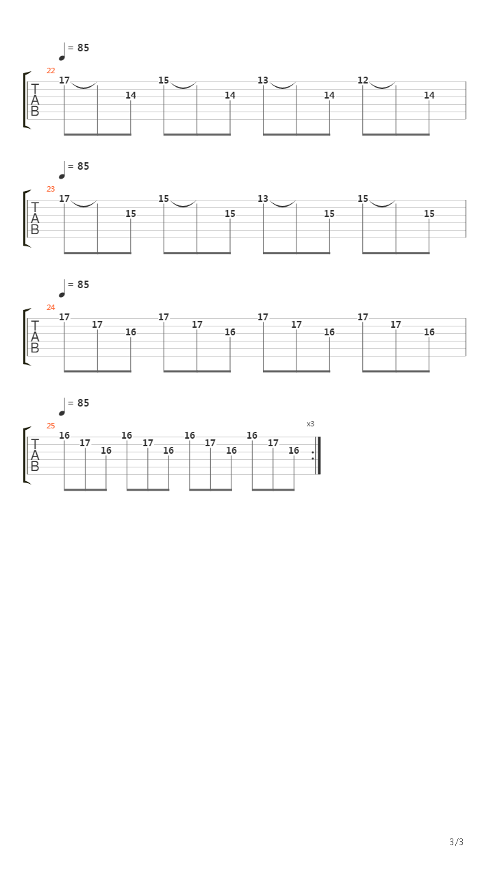 Metroid(银河战士) - Title Theme吉他谱