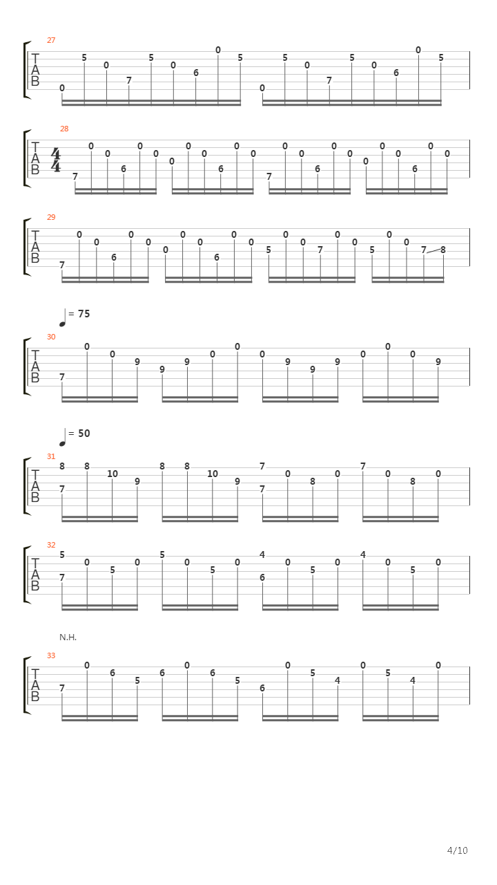 The Dwarf Fortress(矮人要塞) - Theme吉他谱