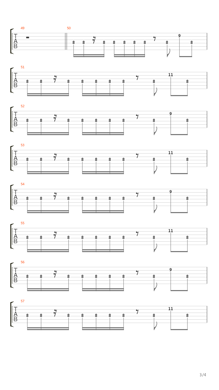 街头霸王4 - Theme Of Sakura吉他谱