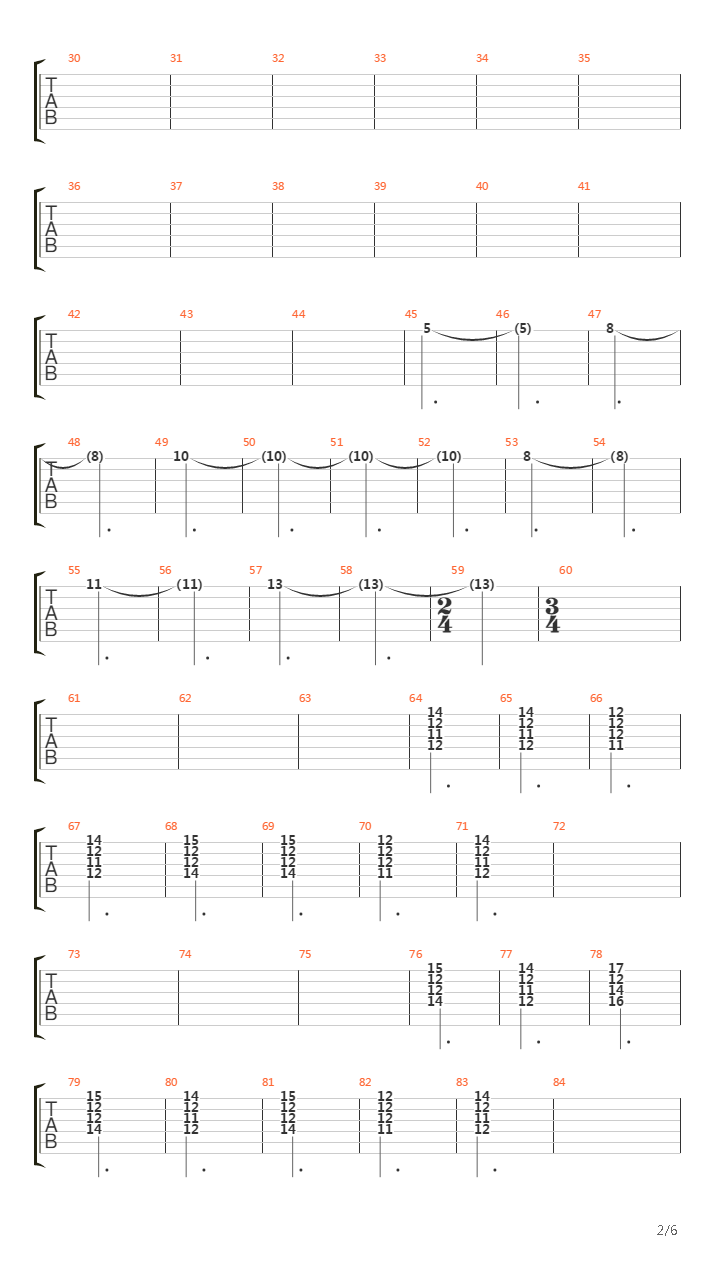 最终幻想13 - The Landing吉他谱