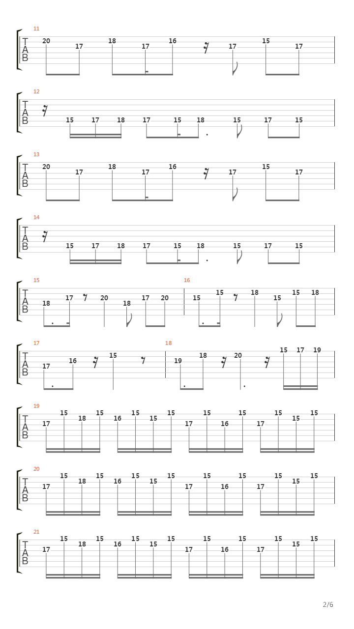 Castlevania(恶魔城) - Heart Of Darkness吉他谱