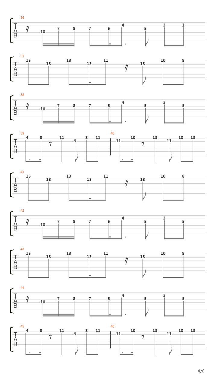 Castlevania(恶魔城) - Heart Of Darkness吉他谱
