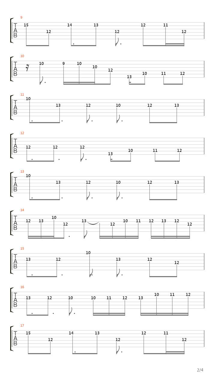 Castlevania(恶魔城) - Kill Kill Kill吉他谱