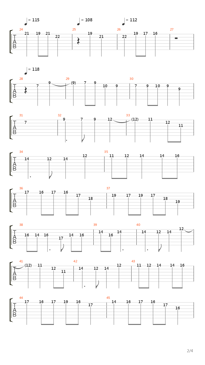 Castlevania(恶魔城) - Lost Painting吉他谱