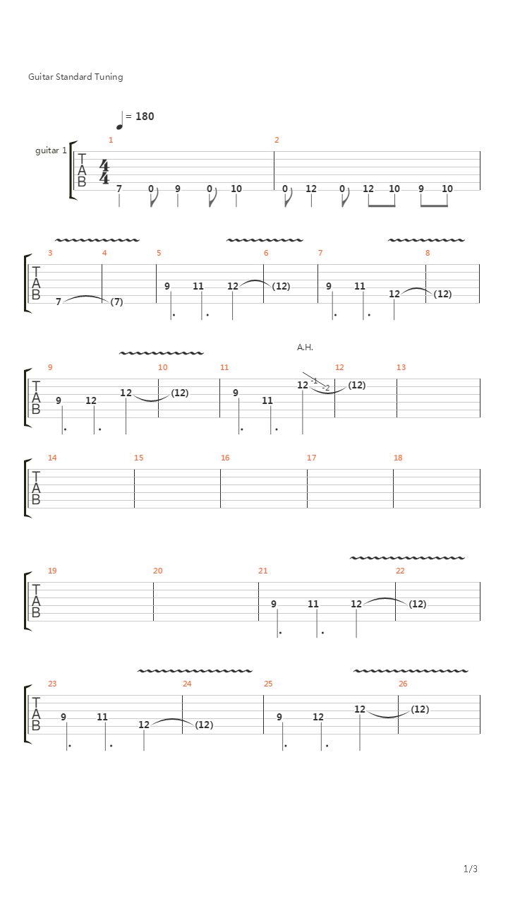 Castlevania(恶魔城) - Richters Prologue吉他谱