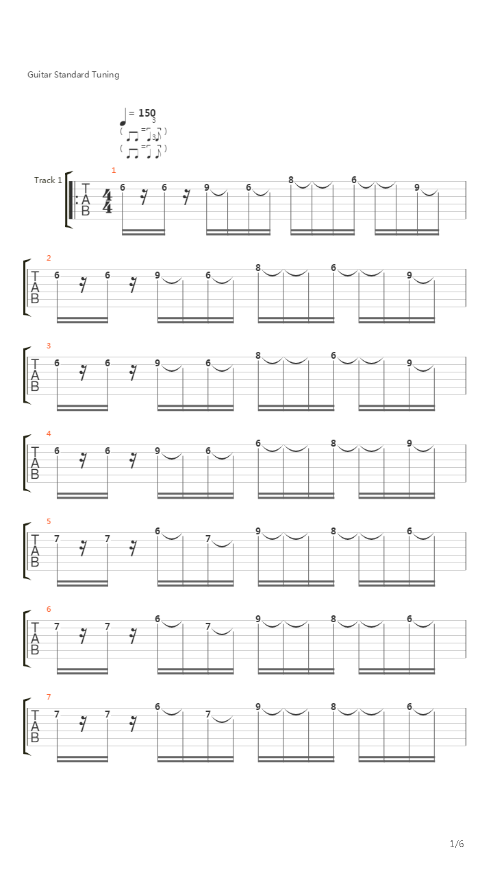 魂斗罗(Contra) - Base Theme吉他谱