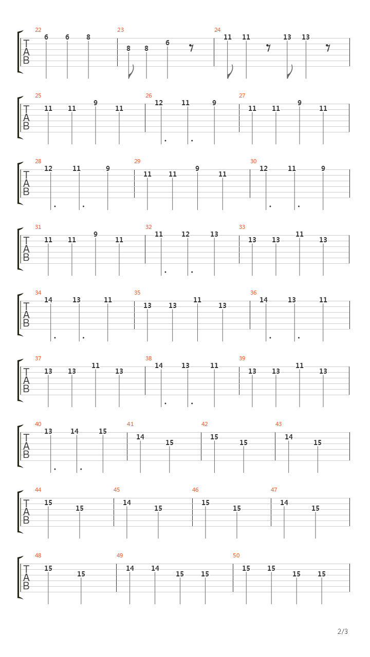 魂斗罗(Contra) - Level 2吉他谱