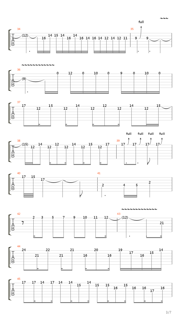 魂斗罗(Contra) - The Hard Corps Blues吉他谱