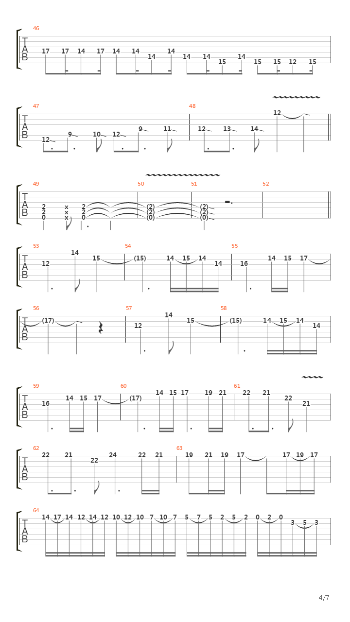 魂斗罗(Contra) - The Hard Corps Blues吉他谱