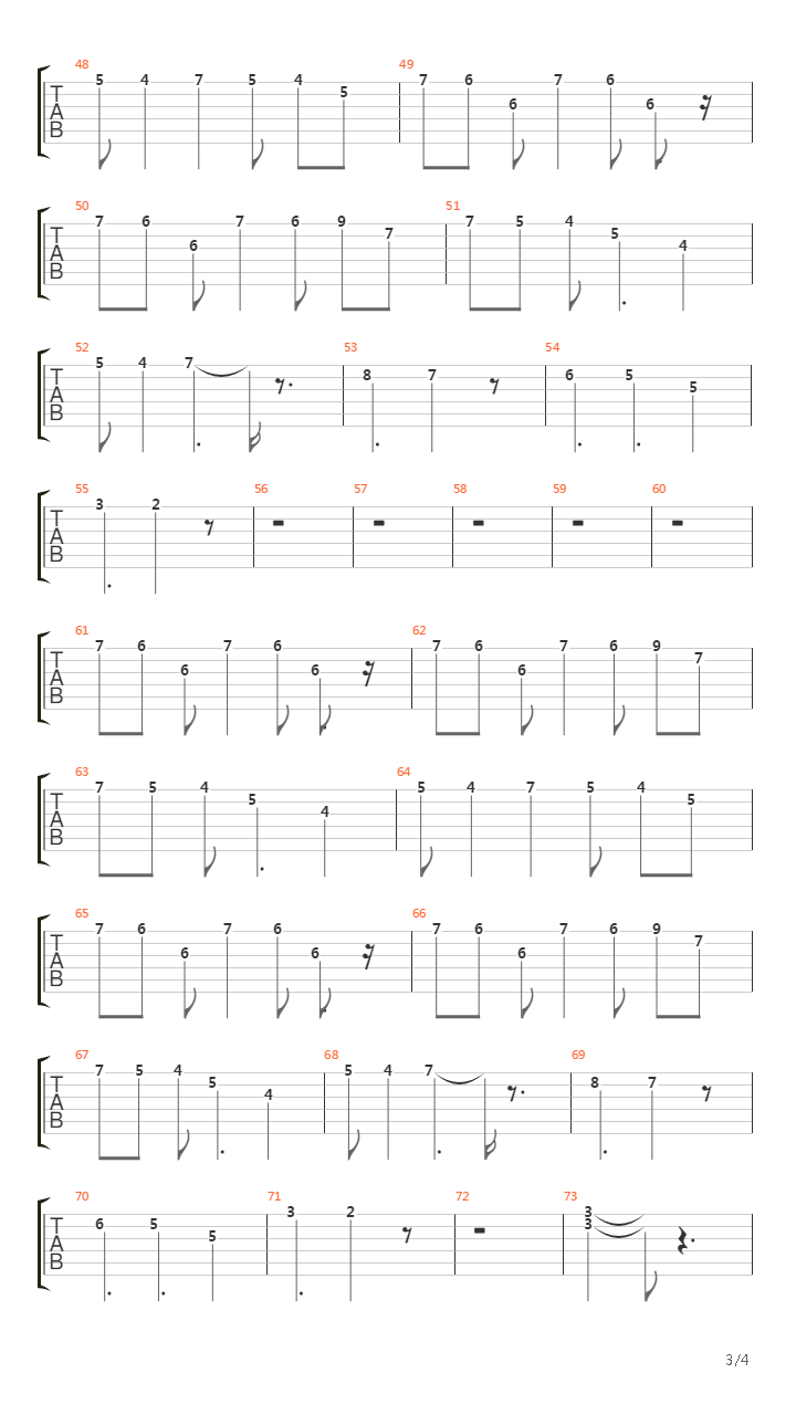 双截龙2(Double Dragon 2) - Level 1吉他谱