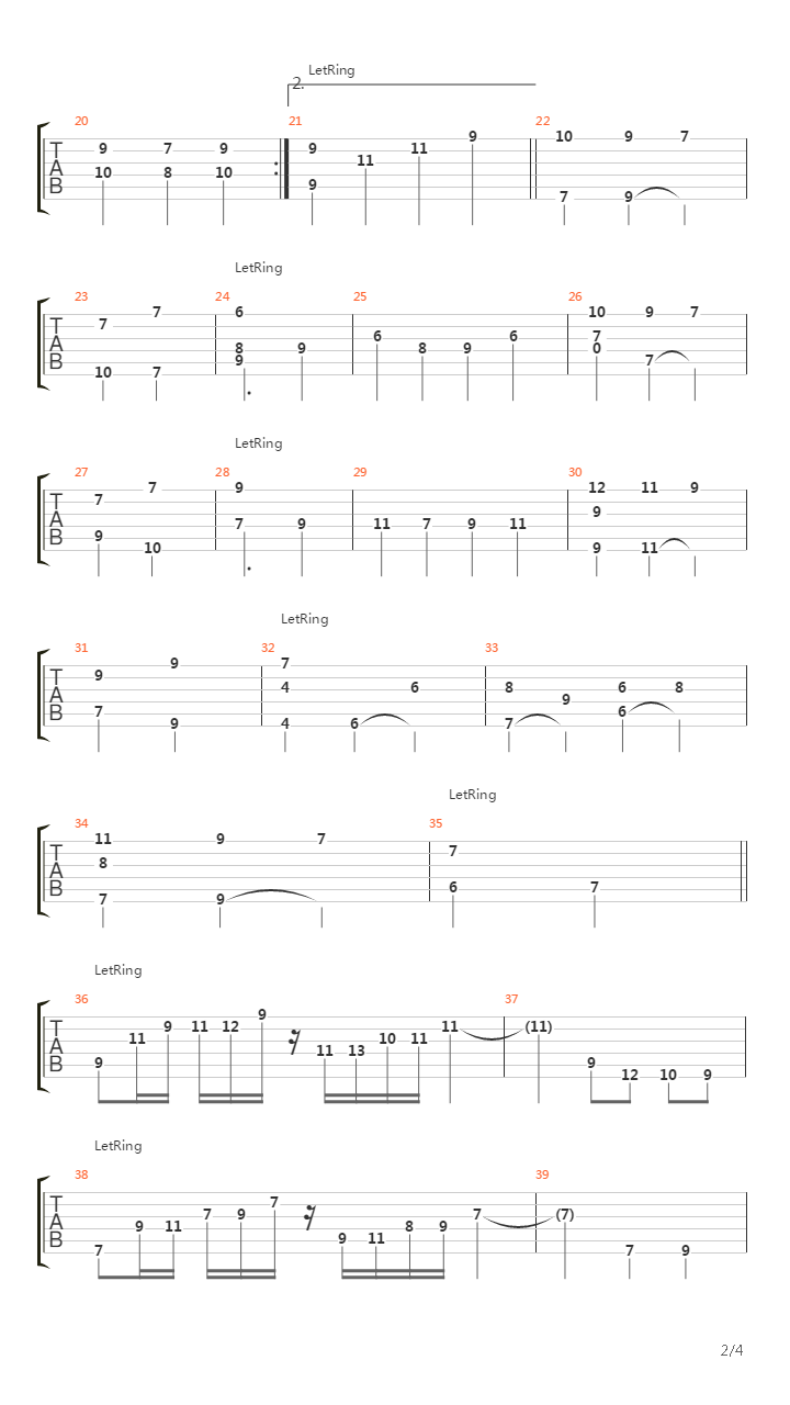 最终幻想7 - Highwind Takes To The Skies吉他谱