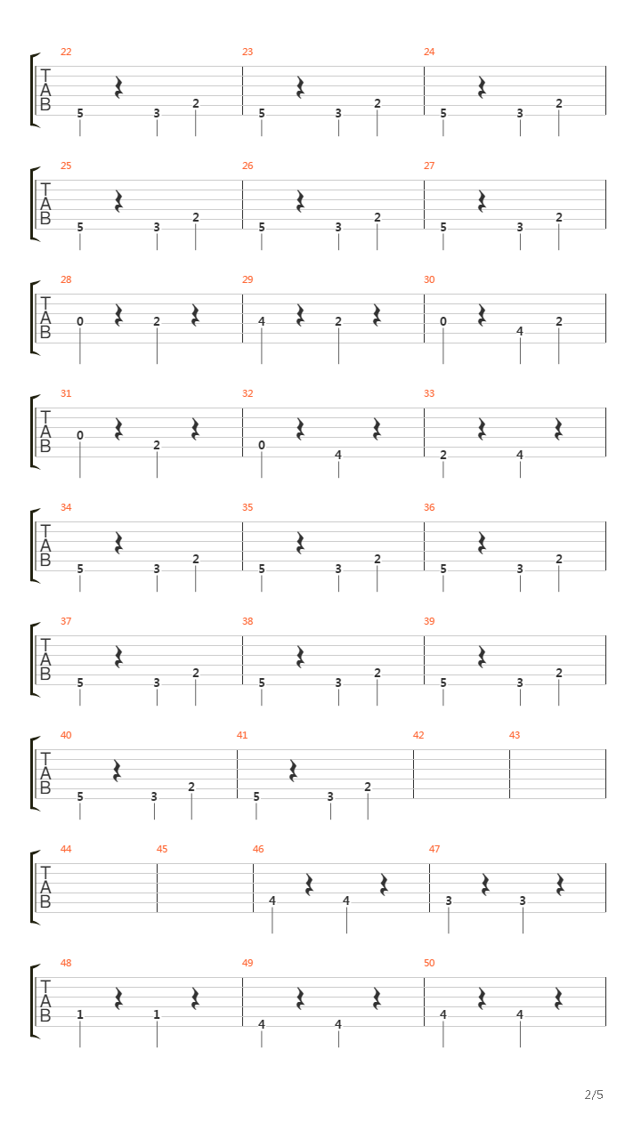 最终幻想9 - Vivis Theme吉他谱