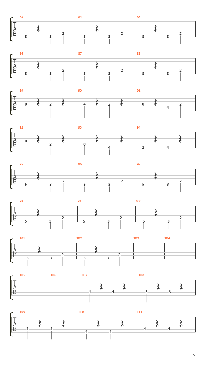 最终幻想9 - Vivis Theme吉他谱