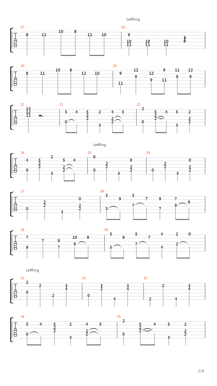 最终幻想9 - Vivis Theme吉他谱