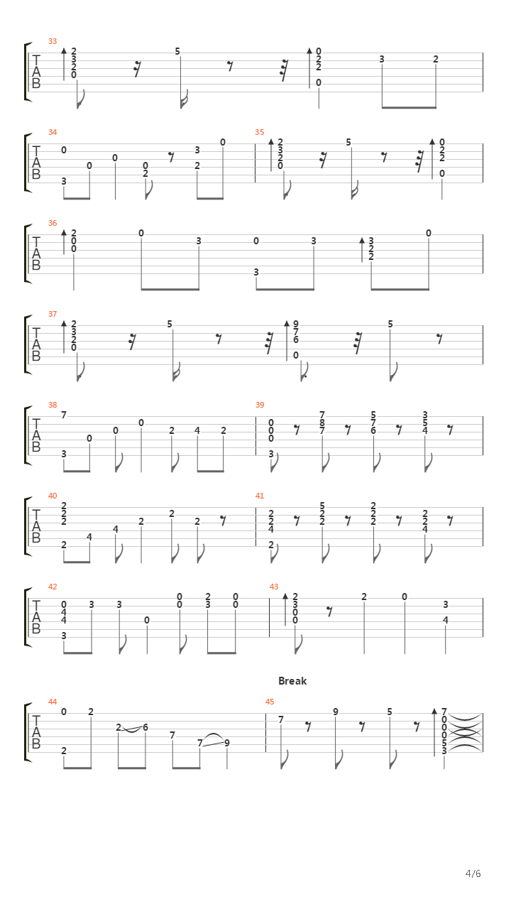 最终幻想10 - Sight Of Spira Acoustic吉他谱