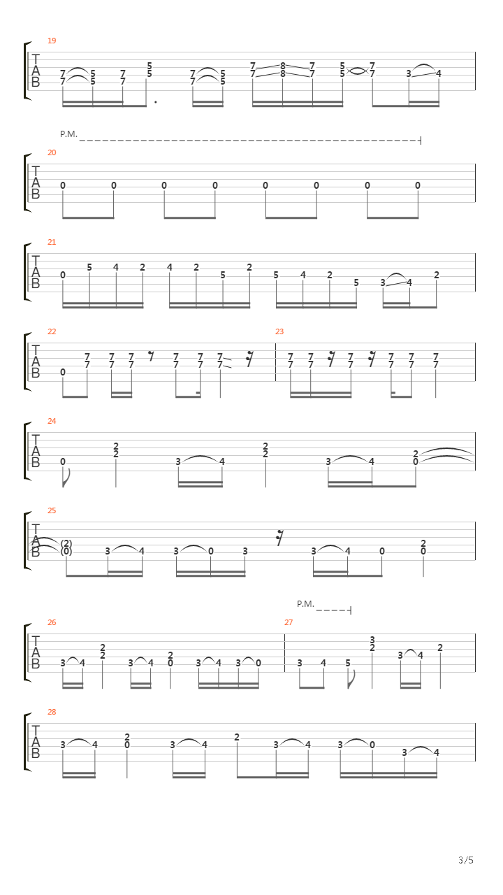 Hard Truck 18 Wheels Of Steel(18轮大卡车) - Lay That Hammer Down吉他谱