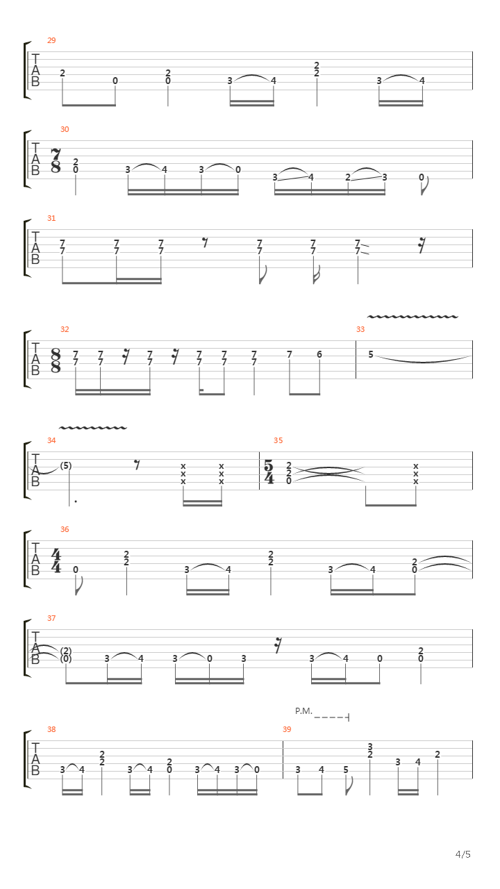 Hard Truck 18 Wheels Of Steel(18轮大卡车) - Lay That Hammer Down吉他谱