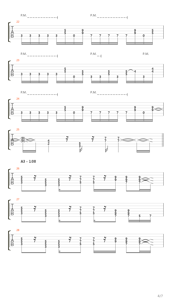 Hard Truck 18 Wheels Of Steel(18轮大卡车) - Open Road吉他谱