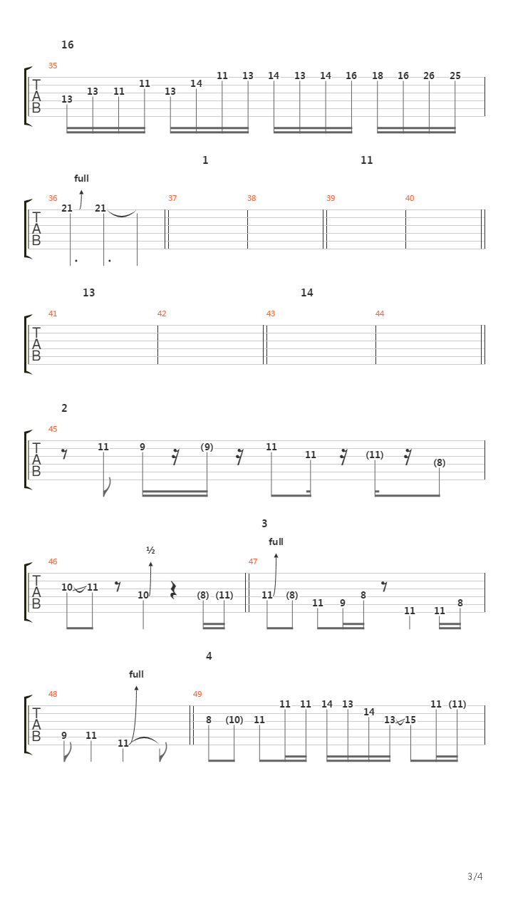 Jazz Jackrabbit 2(爵士兔2) -  Castle Level吉他谱