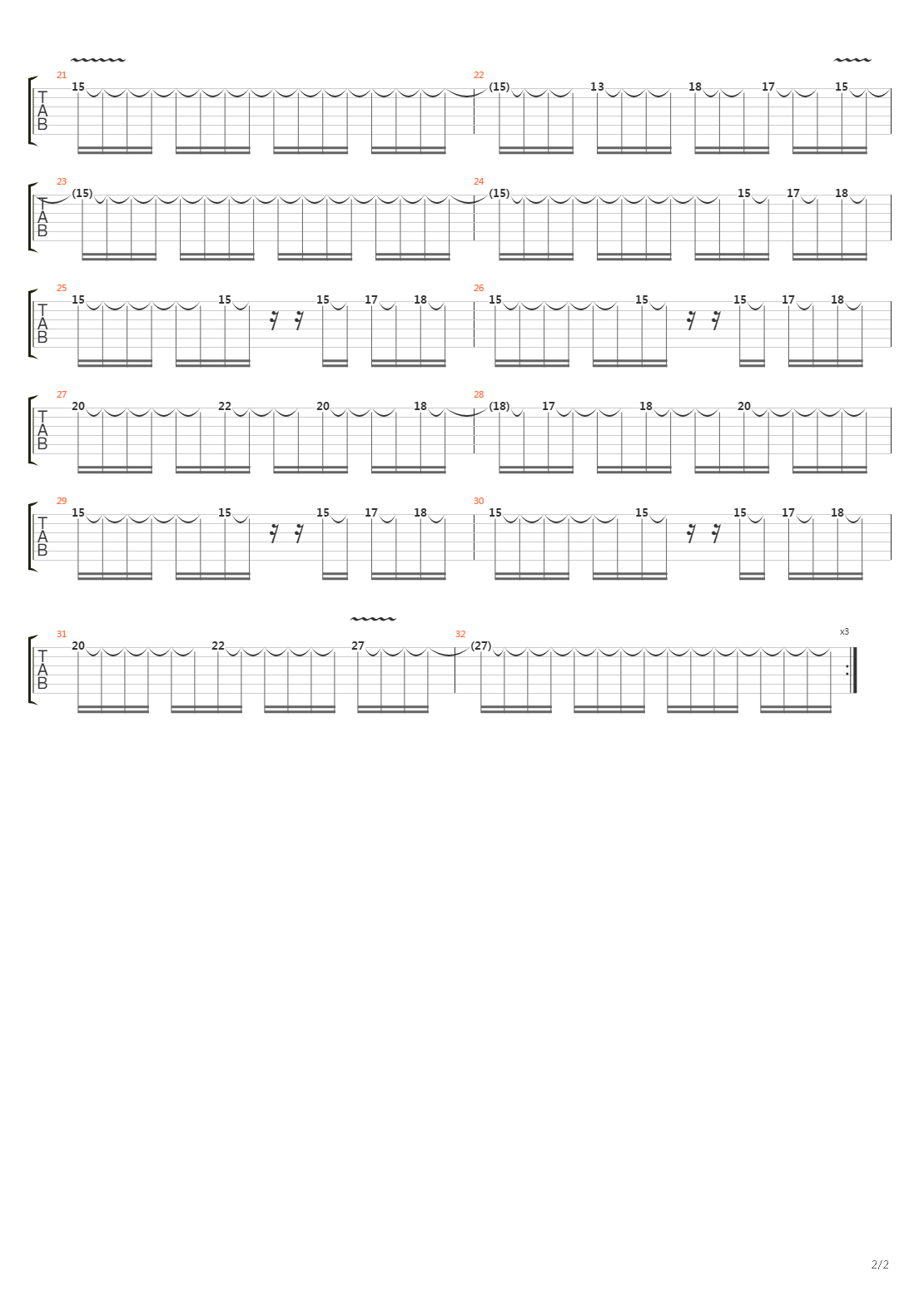 Journey To Silius(星际魂斗罗) - Stage 3吉他谱