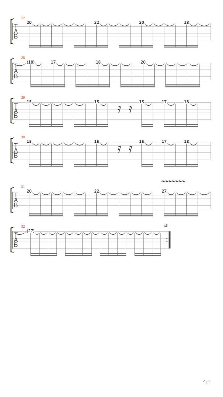 Journey To Silius(星际魂斗罗) - Stage 3吉他谱