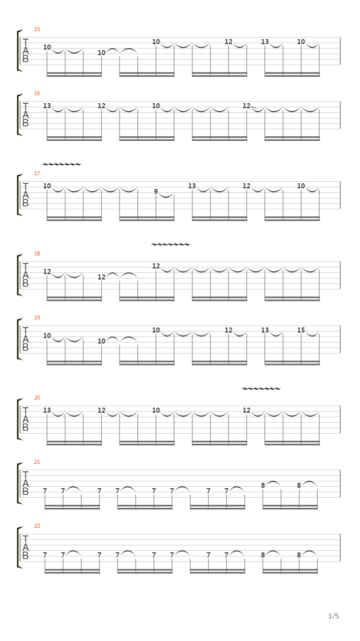 Journey To Silius(星际魂斗罗) - Stage 4吉他谱