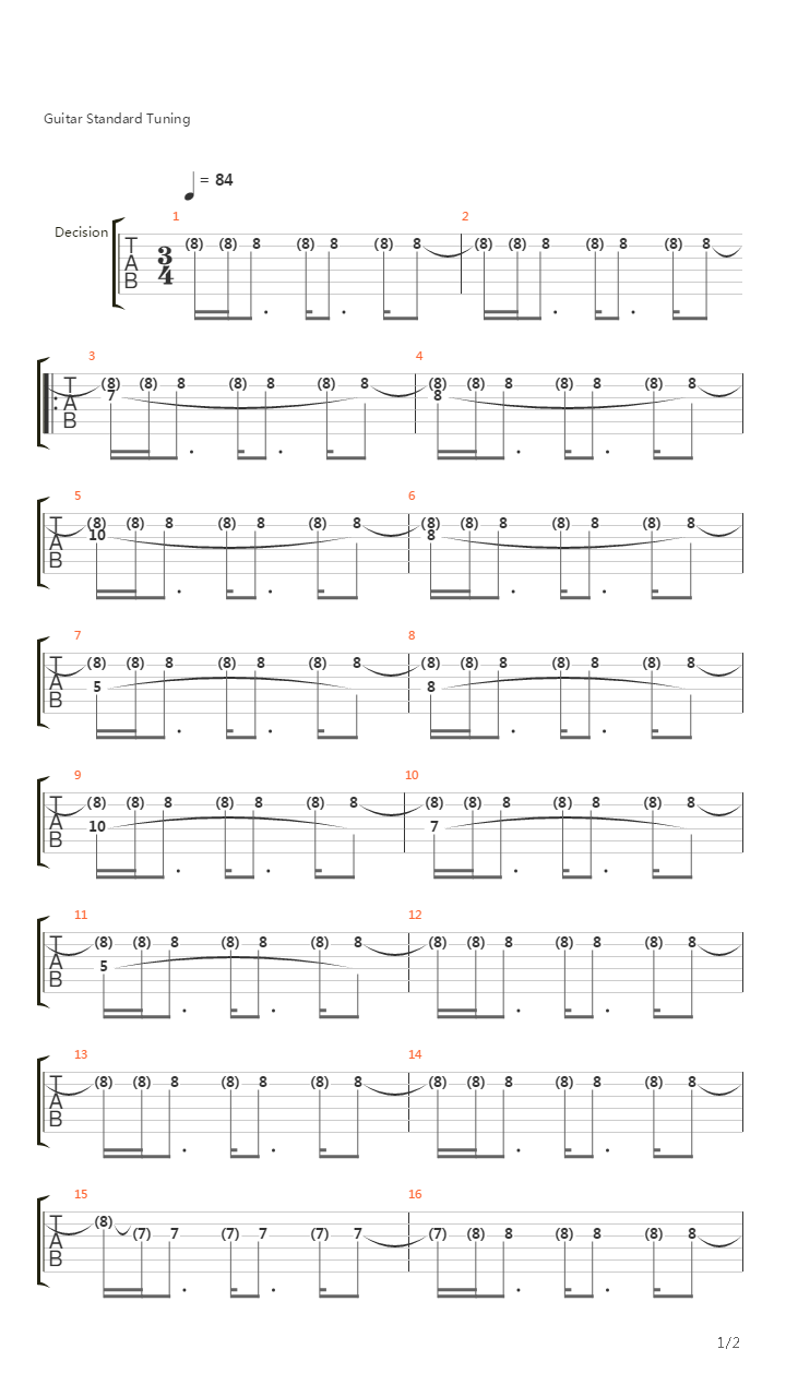 Mass Effect 3(质量效应3) - The Catalyst吉他谱