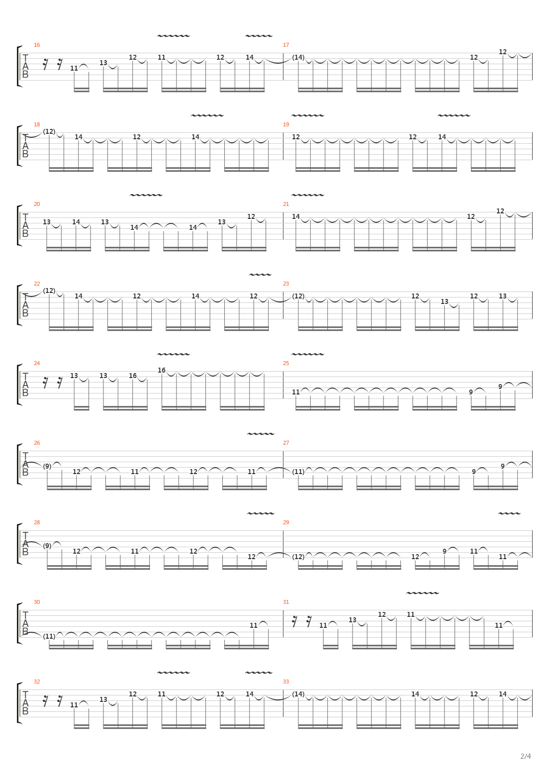 Mega Man 2(洛克人2) - Dr Wilys Castle吉他谱